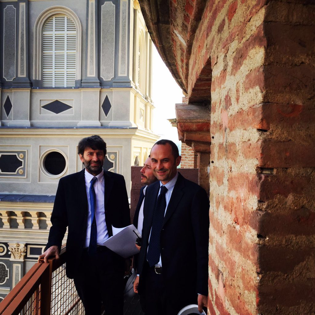 Dario Franceschini e il progetto Magnificat della cooperativa Kalatà